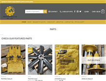 Tablet Screenshot of equipmentparts.com
